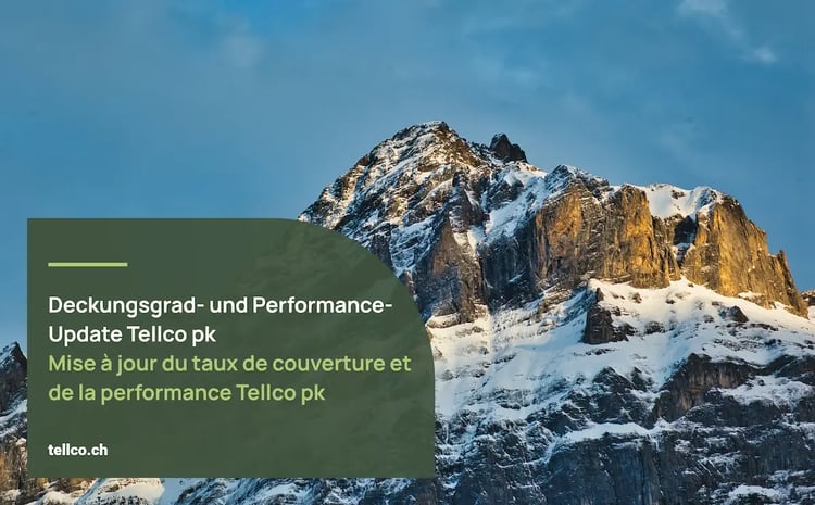 Tellco pk - Deckungsgrad und Performance Juli 2026